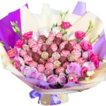 Букет из клубники Фиолка